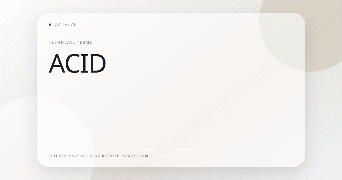 ACID
