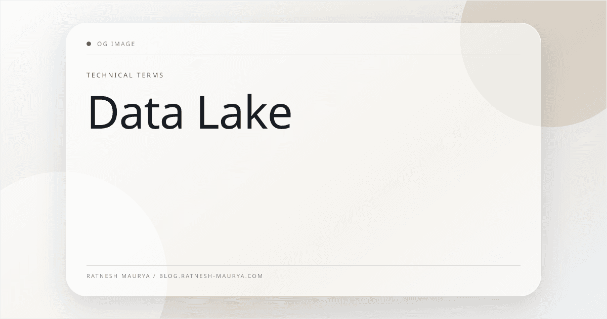 Data Lake