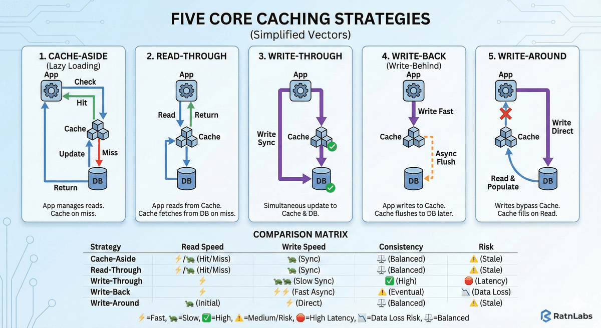 Five Caching Strategies Every Backend Dev Should Know