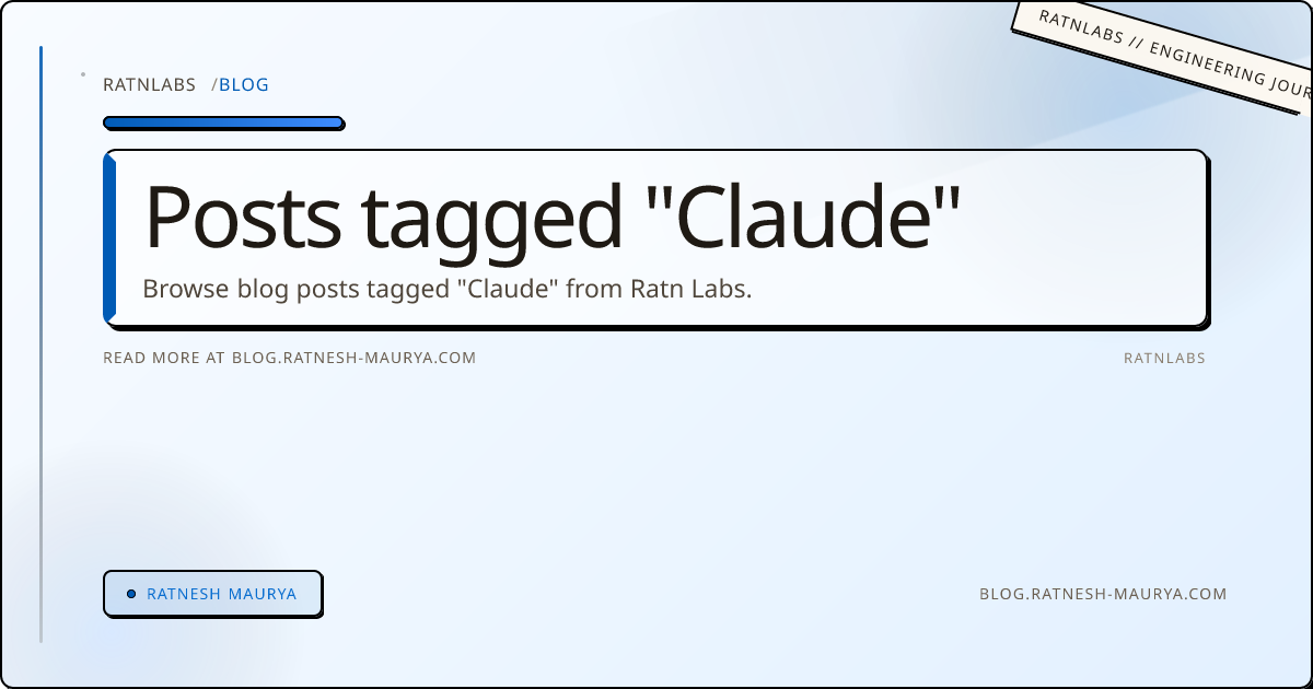 Posts tagged "Claude"